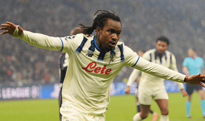 Ademola Lookman completing his €40m transfer to Atletico Madrid