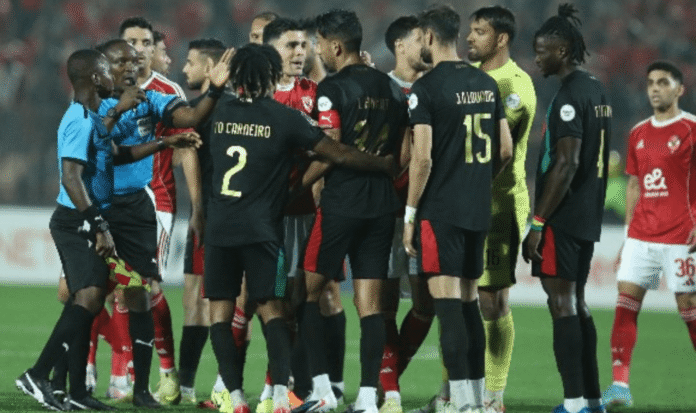 CAF investigation into the Al Ahly fans after crowd incidents at Cairo International Stadium CAF investigation into the Al Ahly fans after crowd incidents at Cairo International Stadium