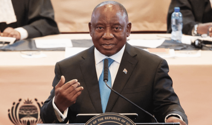 President Cyril Ramaphosa delivering the State of the Nation Address 2026 in Parliament