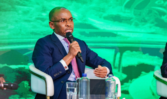 Safaricom CEO Peter Ndegwa, man behind the launch of Ziidi Trader M-PESA, which enables mobile users to trade shares on the Nairobi Securities Exchange.