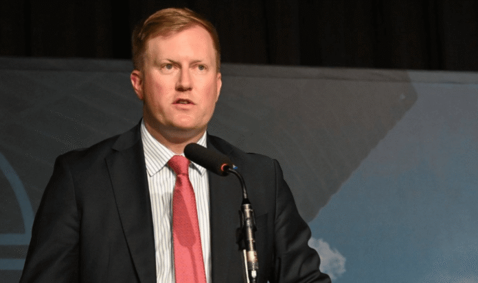 South African Minister of Public Works and Infrastructure Dean Macpherson announcing reforms linked to the South Africa real estate boom South African Minister of Public Works and Infrastructure Dean Macpherson announcing reforms linked to the South Africa real estate boom