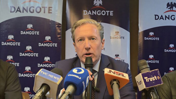 Dangote refinery prioritises domestic market – David Bird CEO of its petroleum and petrochemicals business speaking in Lagos