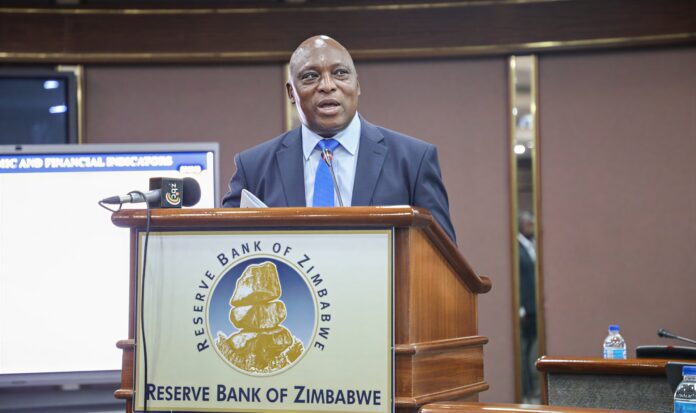 Reserve Bank of Zimbabwe Governor Dr John Mushayavanhu announcing new ZiG banknotes ready for distribution through financial institutions in 2026
