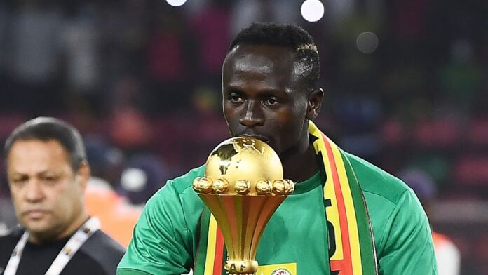 Senegal players protest during AFCON final before CAF strips Senegal AFCON title Senegal players protest during AFCON final before CAF strips Senegal AFCON title