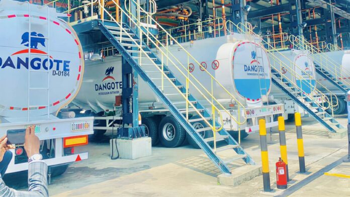 Dangote refinery Nigeria petrol exports rise as the country begins supplying more fuel across Africa