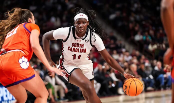 Kenyan basketball star Madina Okot, selected by Atlanta Dream in the WNBA Draft, after overcoming visa struggles