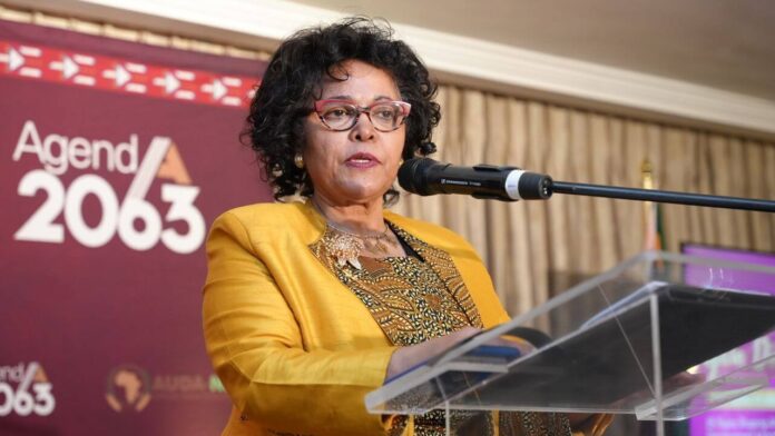 CEO of AUDA-NEPAD, Mrs Nardos Bekele-Thomas CEO of AUDA-NEPAD, Mrs Nardos Bekele-Thomas
