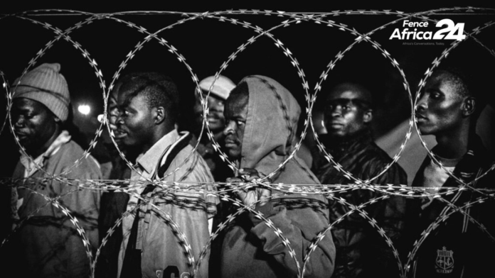 Targeted: Africans from other countries were forcibly removed from their homes