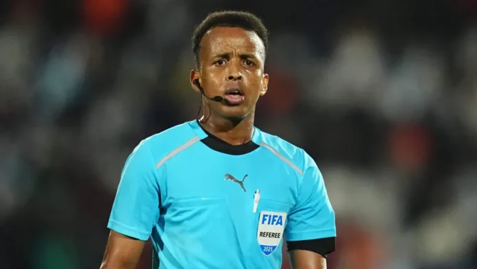 CAF referee Omar Artan receives a hero’s welcome in Mogadishu after missing the FIFA World Cup due to a US entry ban.