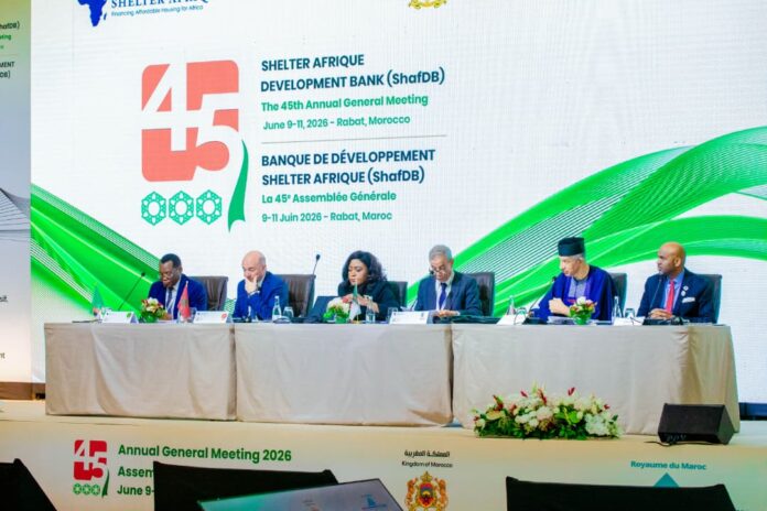Shelter Afrique Development Bank executives discuss 2025 financial results and affordable housing finance across Africa.