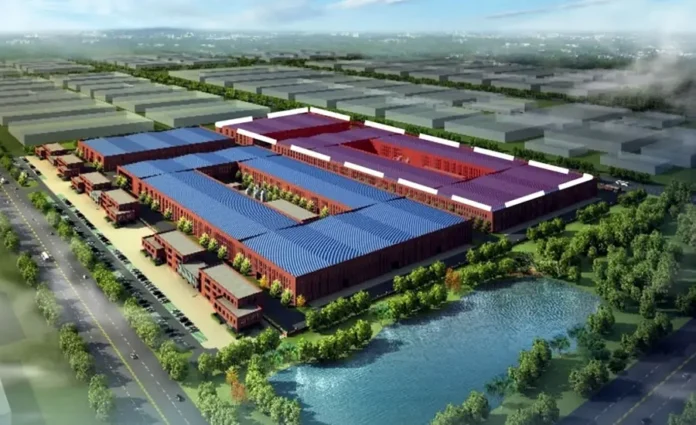 Visual representation of Gotion High-Tech’s planned battery gigafactory in Morocco, set to become a major hub for electric vehicle battery production. Visual representation of Gotion High-Tech’s planned battery gigafactory in Morocco, set to become a major hub for electric vehicle battery production.