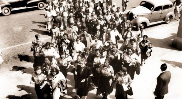 South Africa marks 70 years since more than 20,000 women marched to the Union Buildings on 9 August 1956 in protest against apartheid pass laws. Picture: Independent Archives
