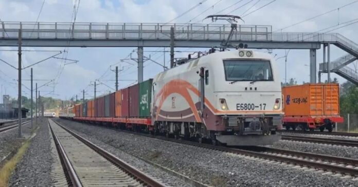TAZARA freight railway in Tanzania linking the Port of Dar es Salaam with Zambia as regional infrastructure investment expands. TAZARA freight railway in Tanzania linking the Port of Dar es Salaam with Zambia as regional infrastructure investment expands.