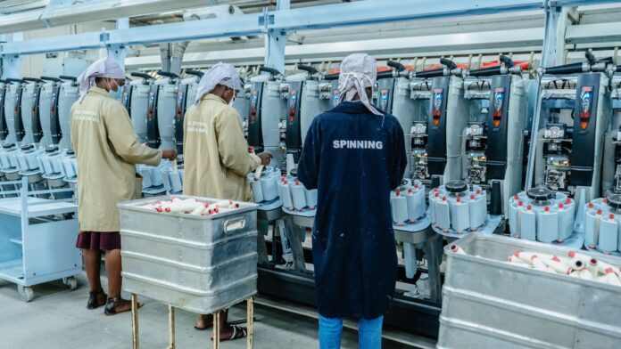 Fine Spinners Uganda textile manufacturing expansion in Kampala