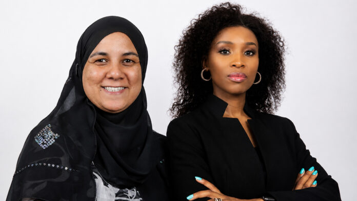 Mamor Capital Ventures founder and CEO Mamokete Ramathe and co-founder and CFO Fuzlin Levy-Hassen together, leading the South African women-owned venture capital firm that has raised R300 million for its inaugural technology fund.