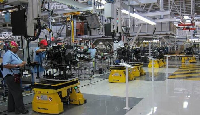 South African manufacturing and industrial activity as weaker mining and factory output puts pressure on second-quarter economic growth.