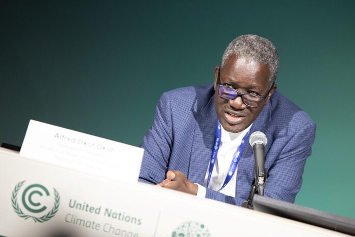 Alfred Okot Okidi, Ministry of Water and Environment, Uganda – GPA - WetLands International SideEvent - 8 Dec 2023 Alfred Okot Okidi, Ministry of Water and Environment, Uganda – GPA - WetLands International SideEvent - 8 Dec 2023